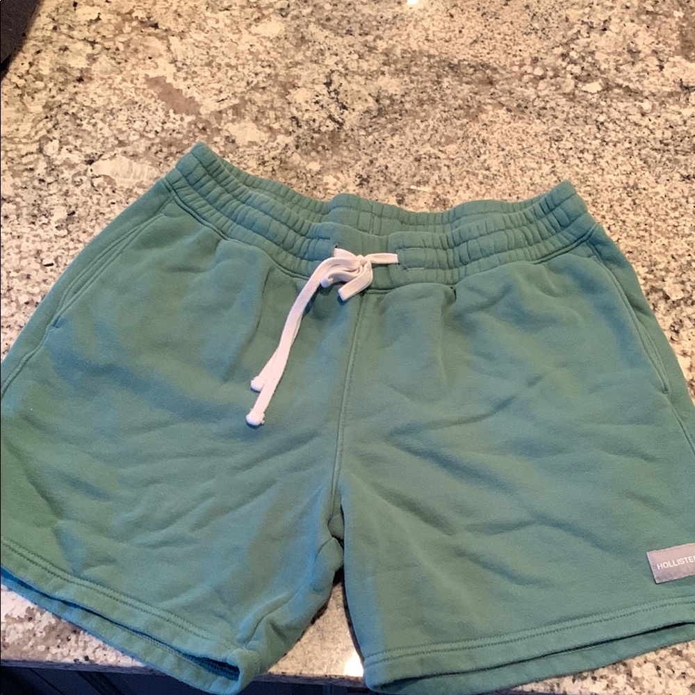 Hollister Green Casual Shorts